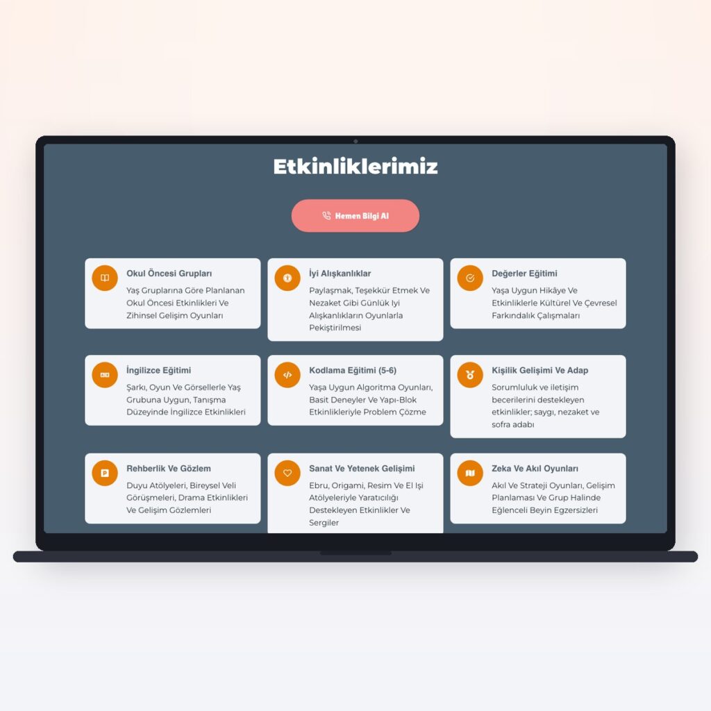 Nursery & Education — önizleme