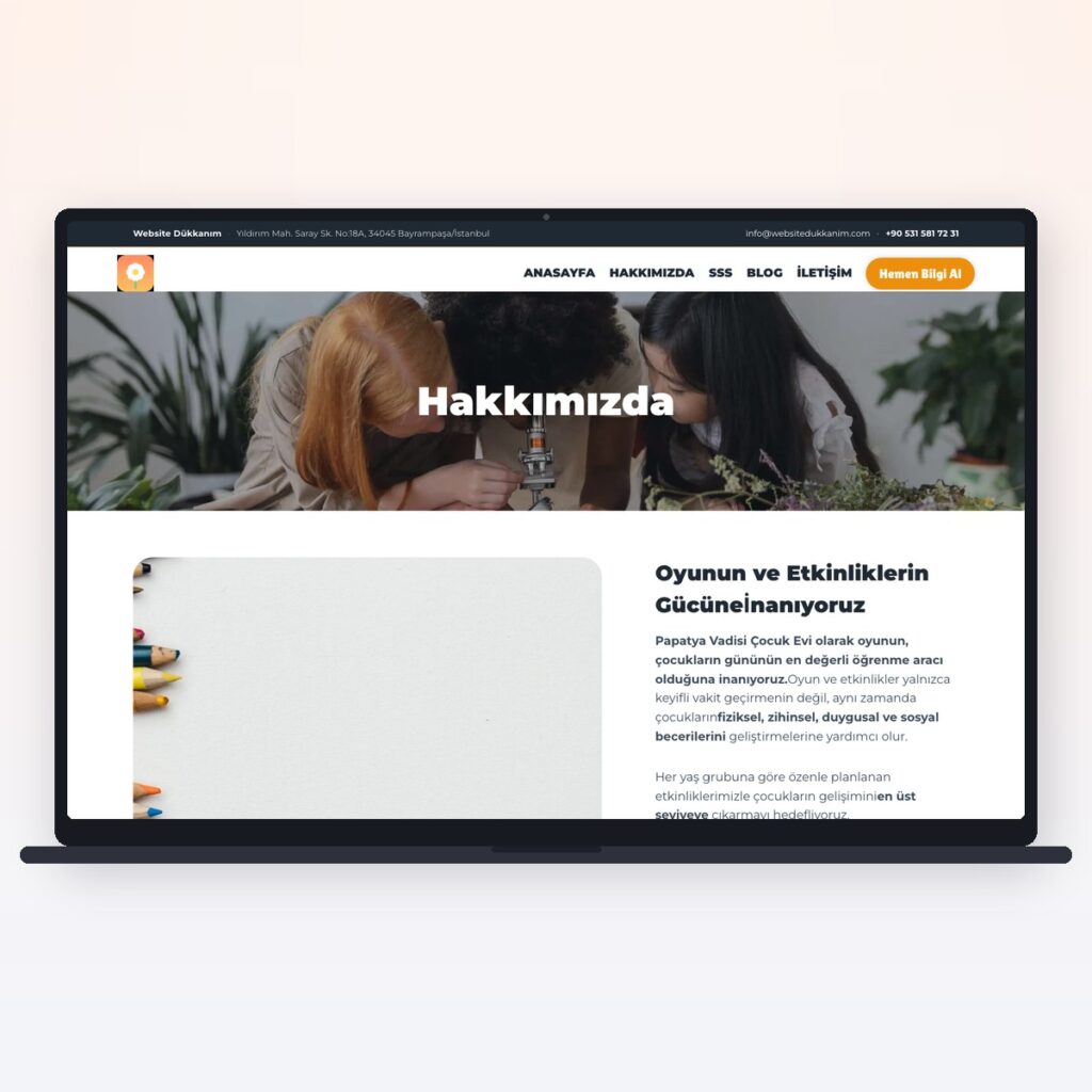 Nursery & Education — önizleme