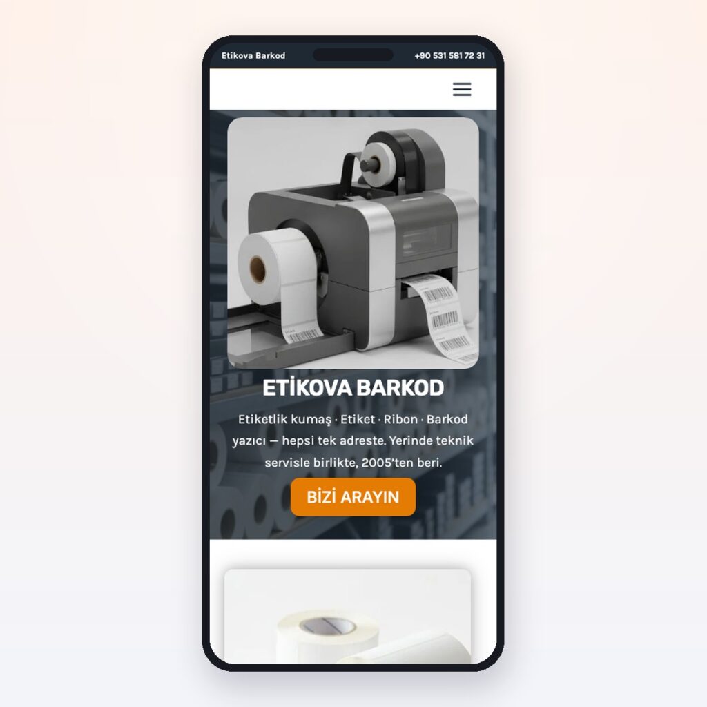 Barcode & Label — önizleme