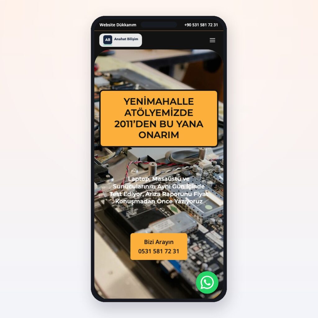 Réparation & service technique — önizleme