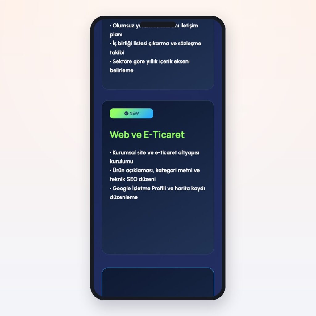 Agence & services créatifs — önizleme