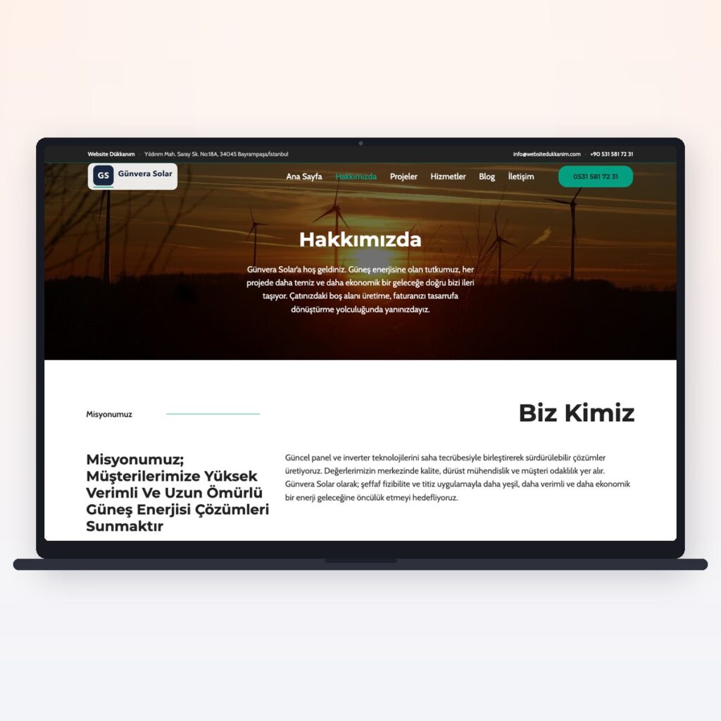 Energy & Installations — önizleme