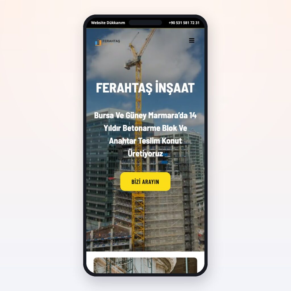 Construction & entreprise générale — önizleme