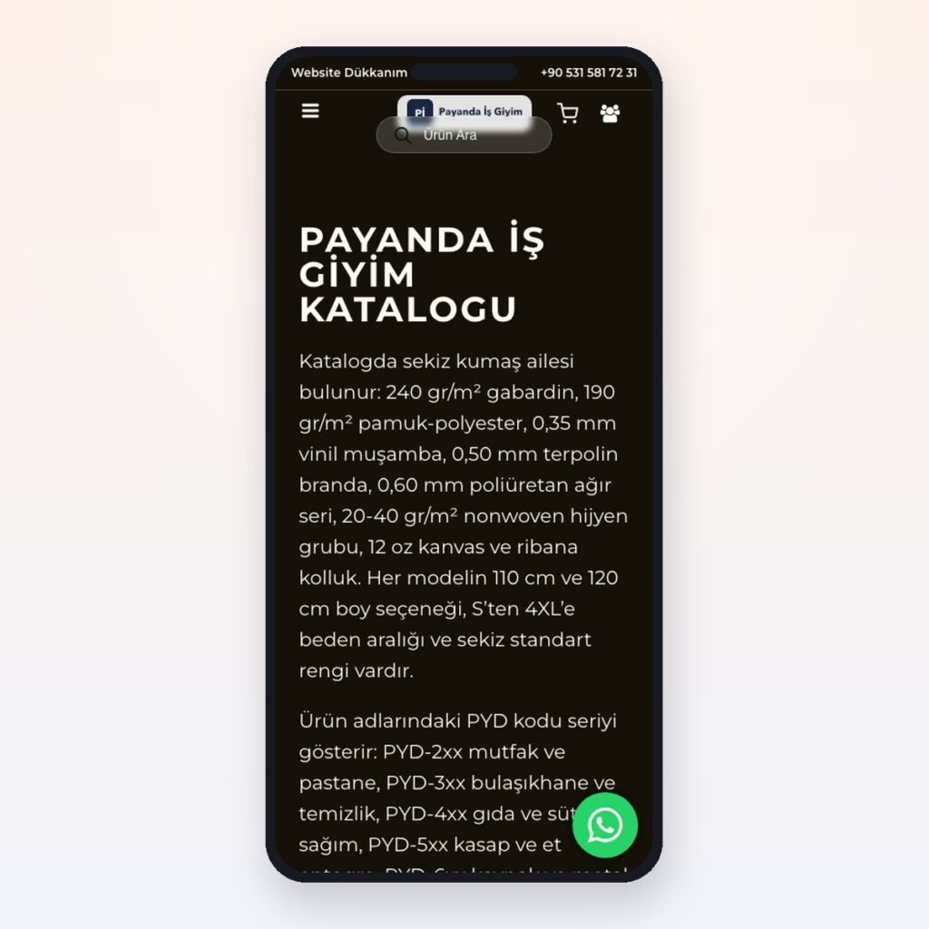 Textiles & Clothing — önizleme