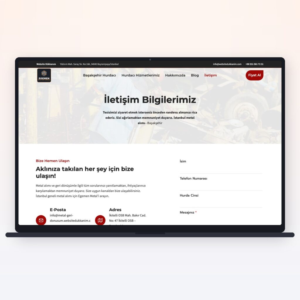 Waste Collection & Haulage — önizleme