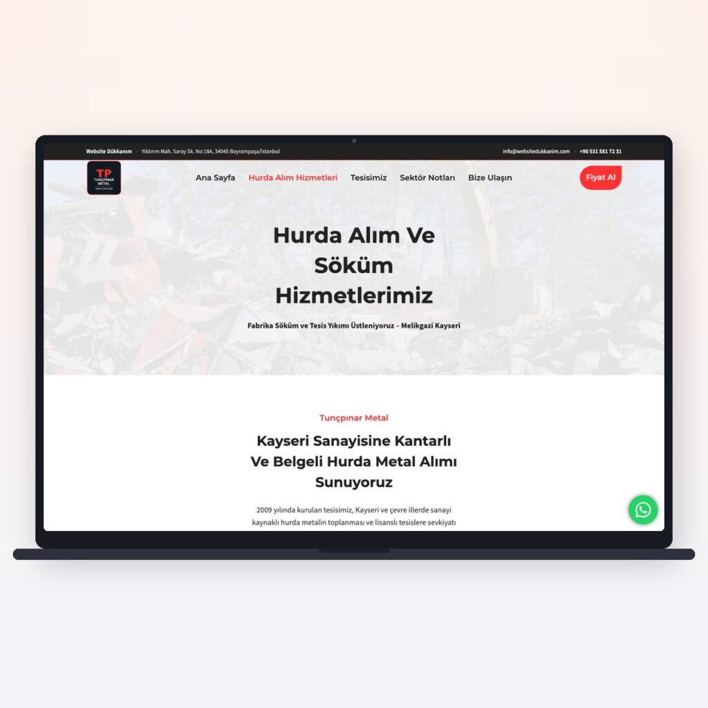 Industrie & site de production — önizleme