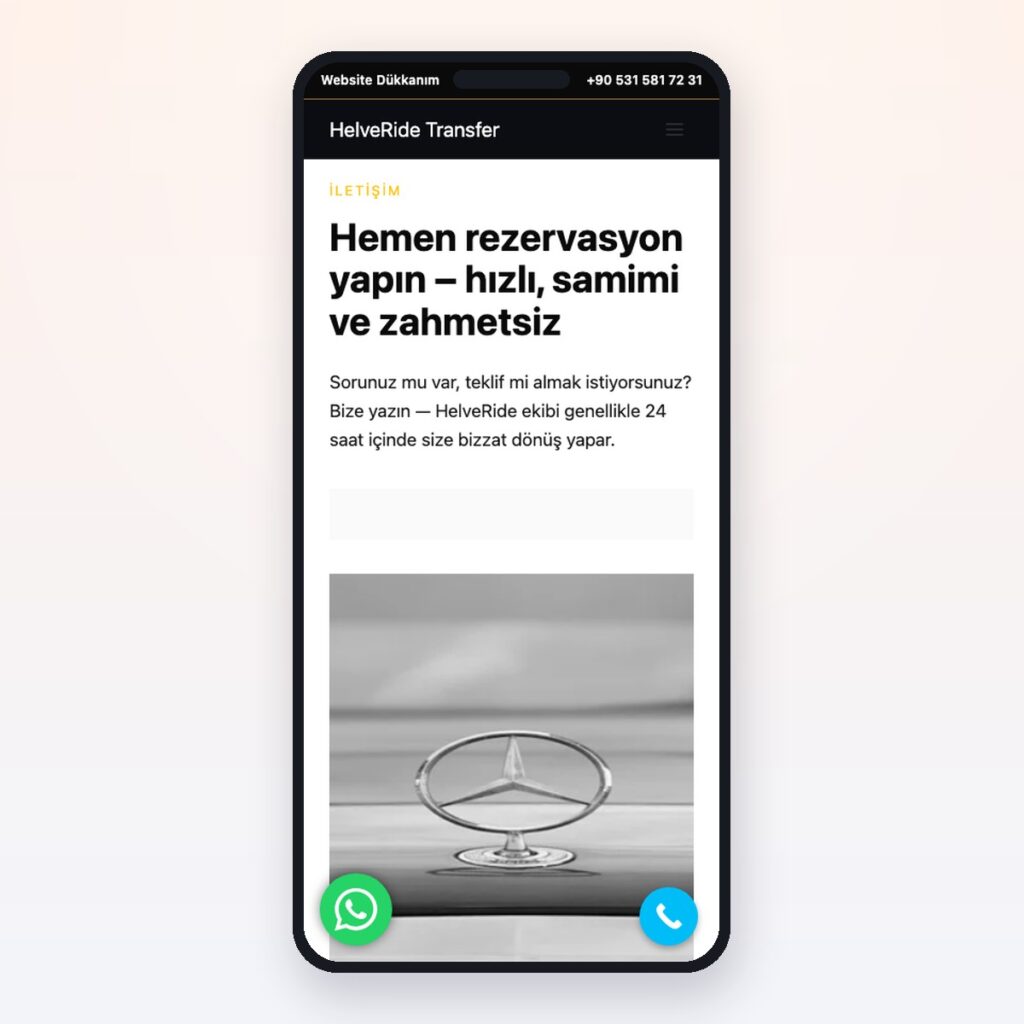 Transfert & transport — önizleme