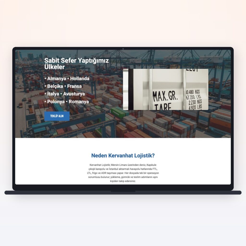 Logistics & Freight — önizleme