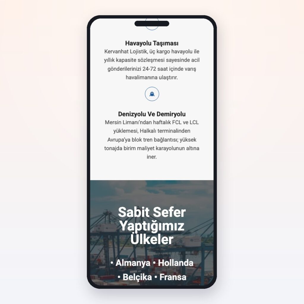 Logistics & Freight — önizleme