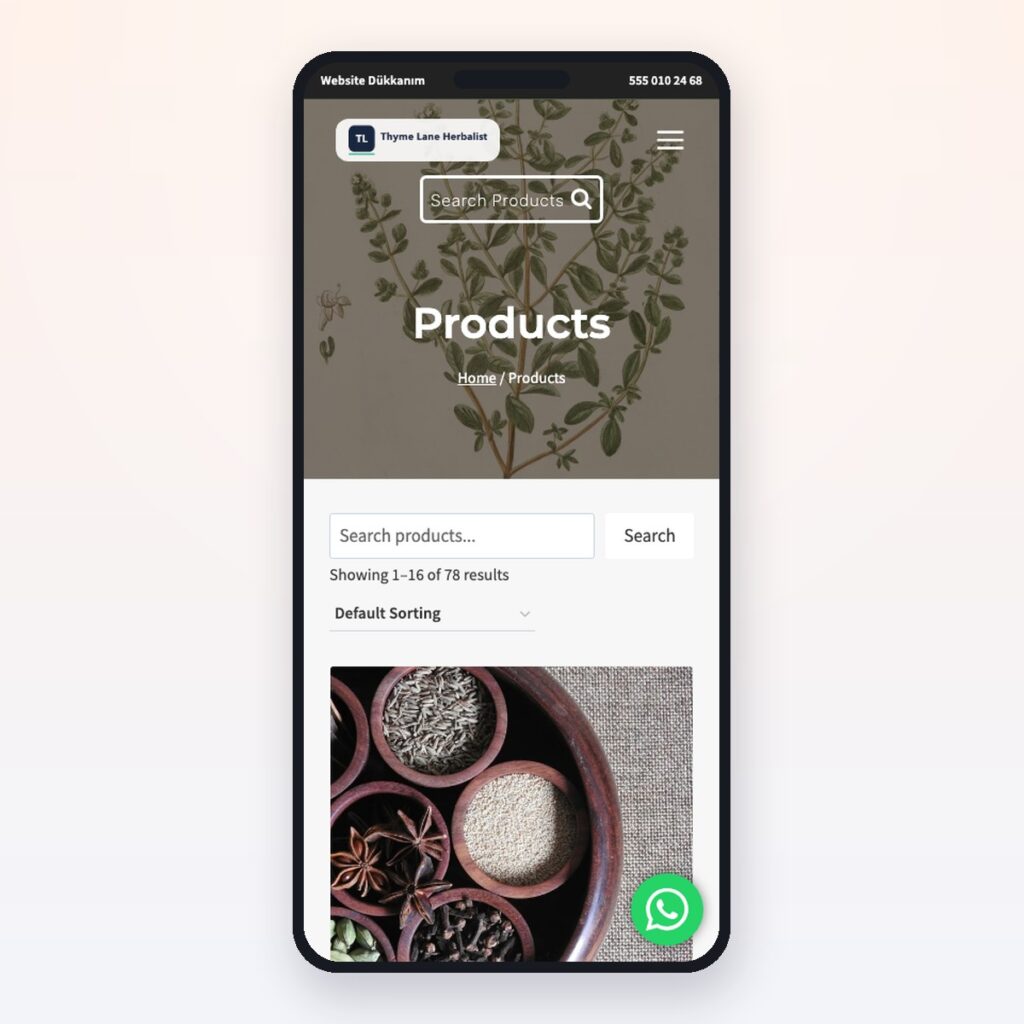 Herbalist & Natural Products — önizleme