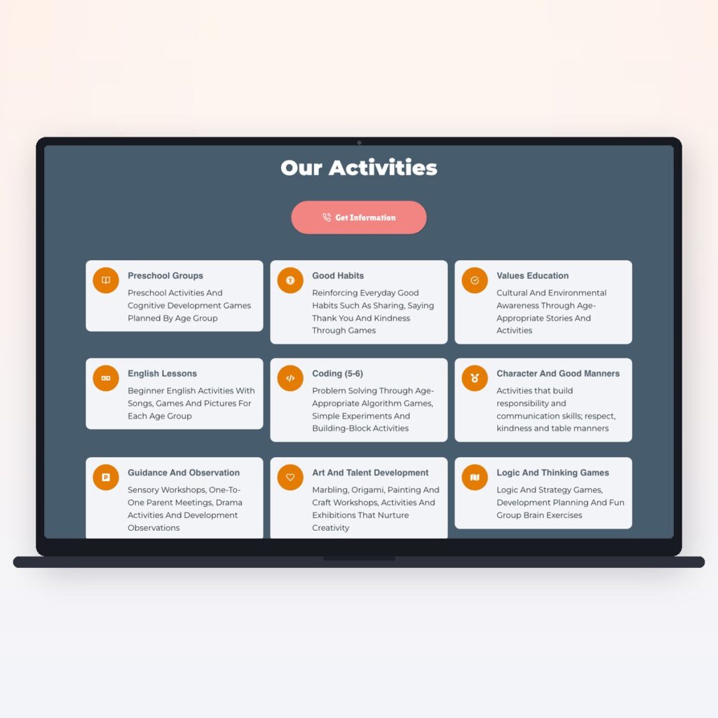 Nursery & Education — önizleme