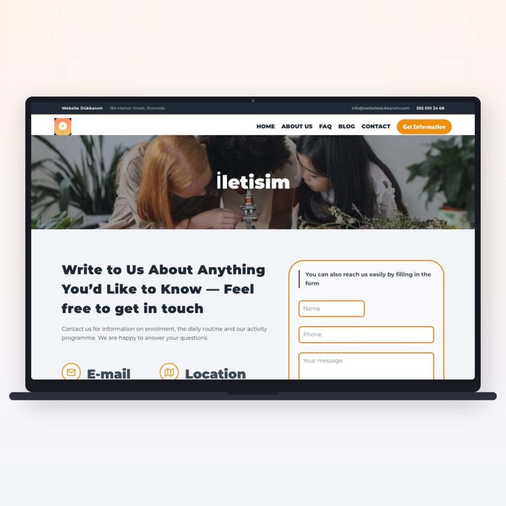 Nursery & Education — önizleme