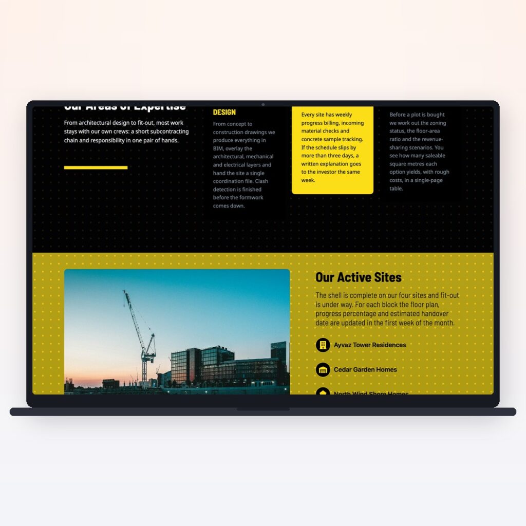 Construction & Contracting — önizleme