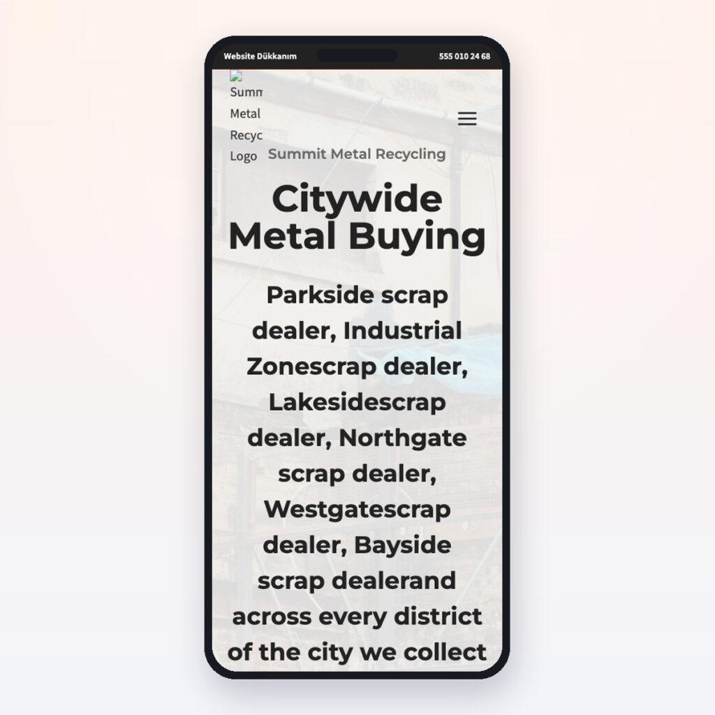 Waste Collection & Haulage — önizleme