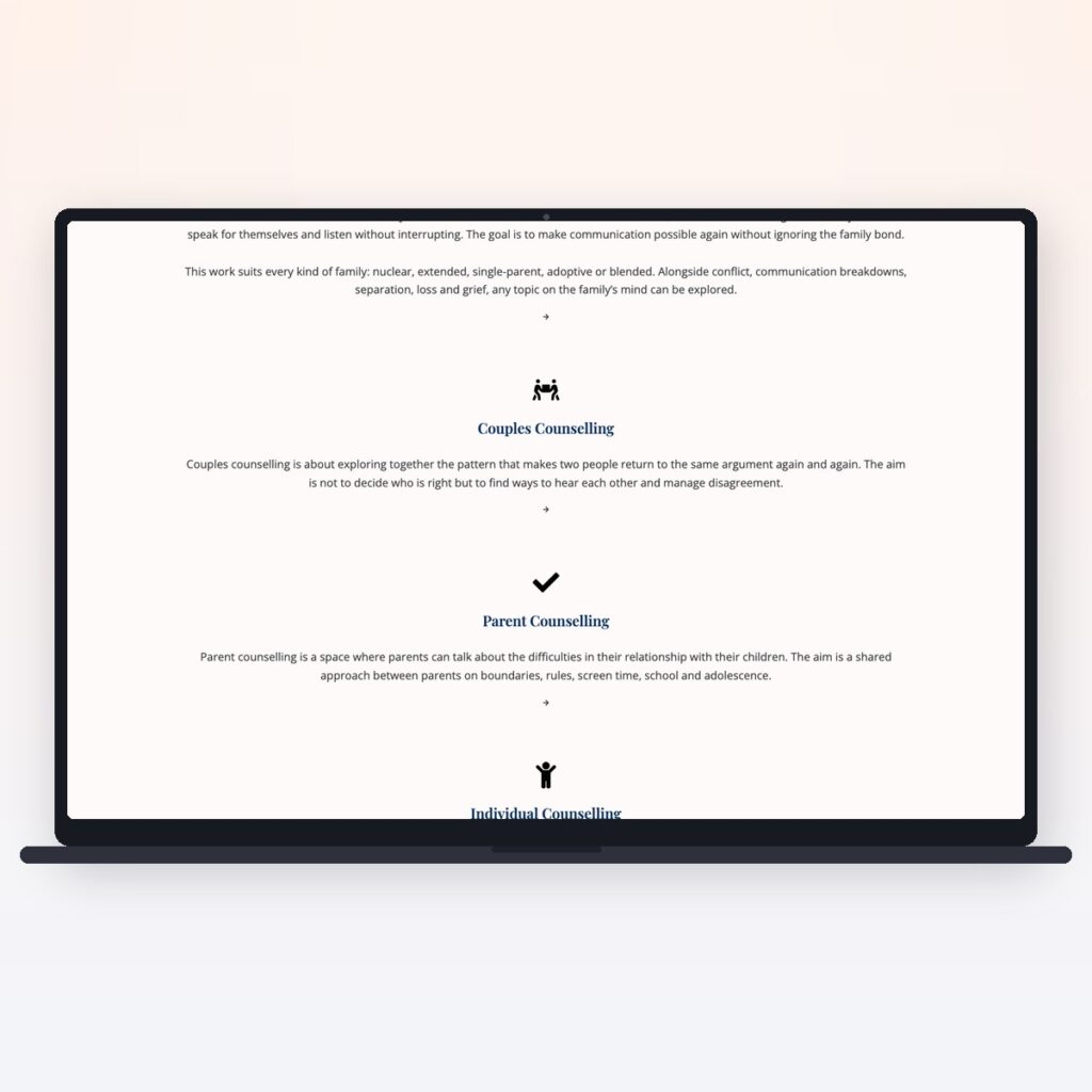 Counselling & Health — önizleme