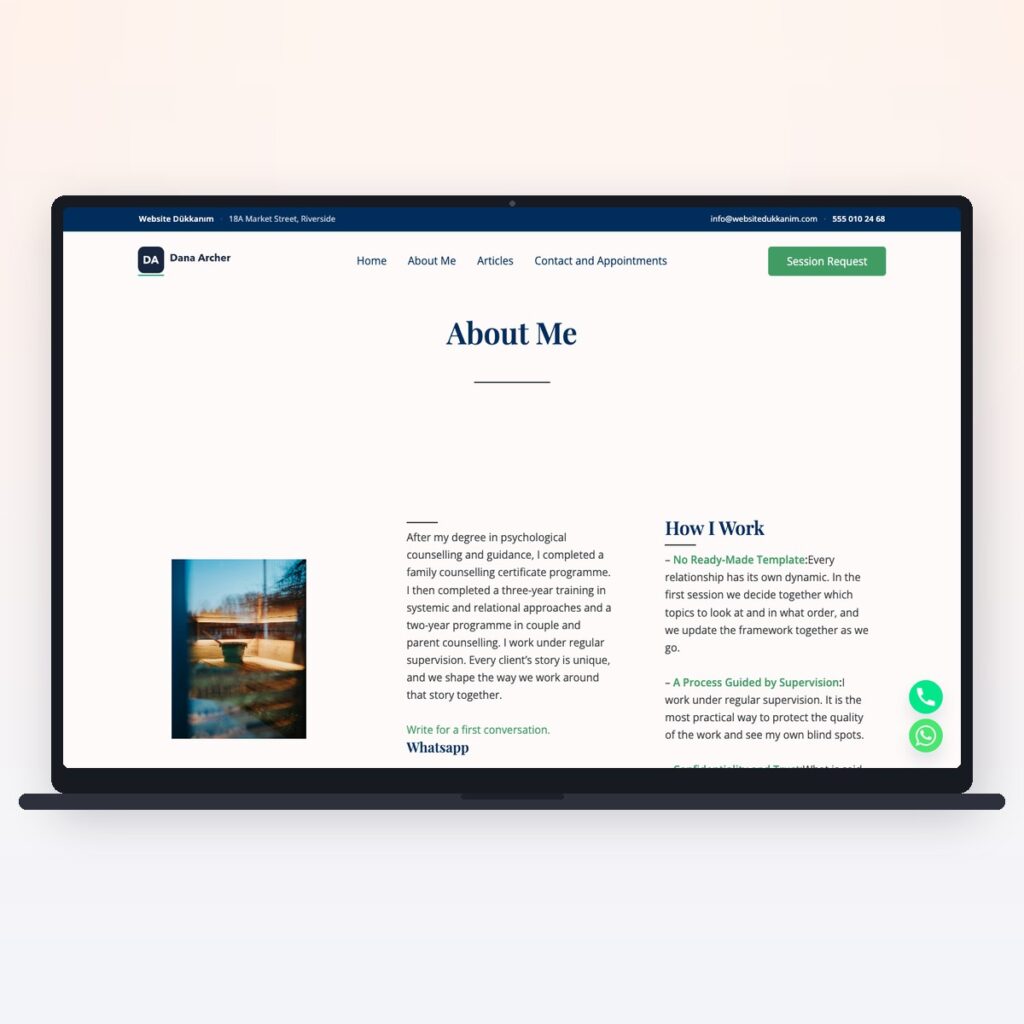 Counselling & Health — önizleme