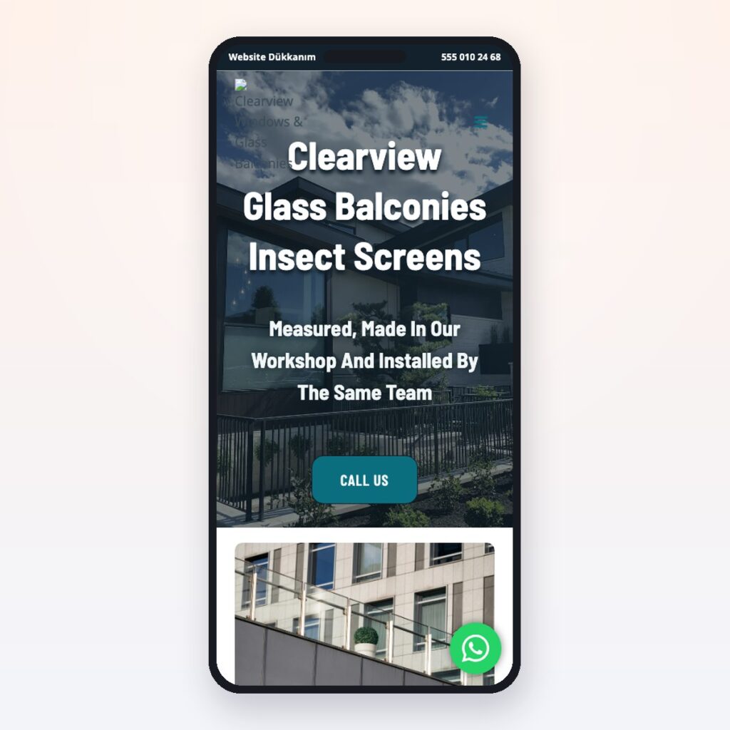 Windows & Glass Systems — önizleme
