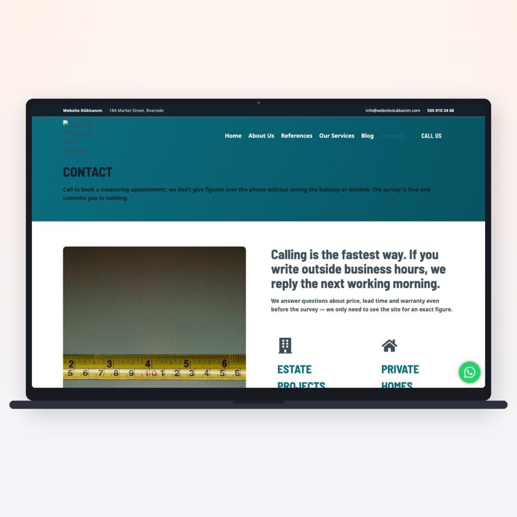 Windows & Glass Systems — önizleme
