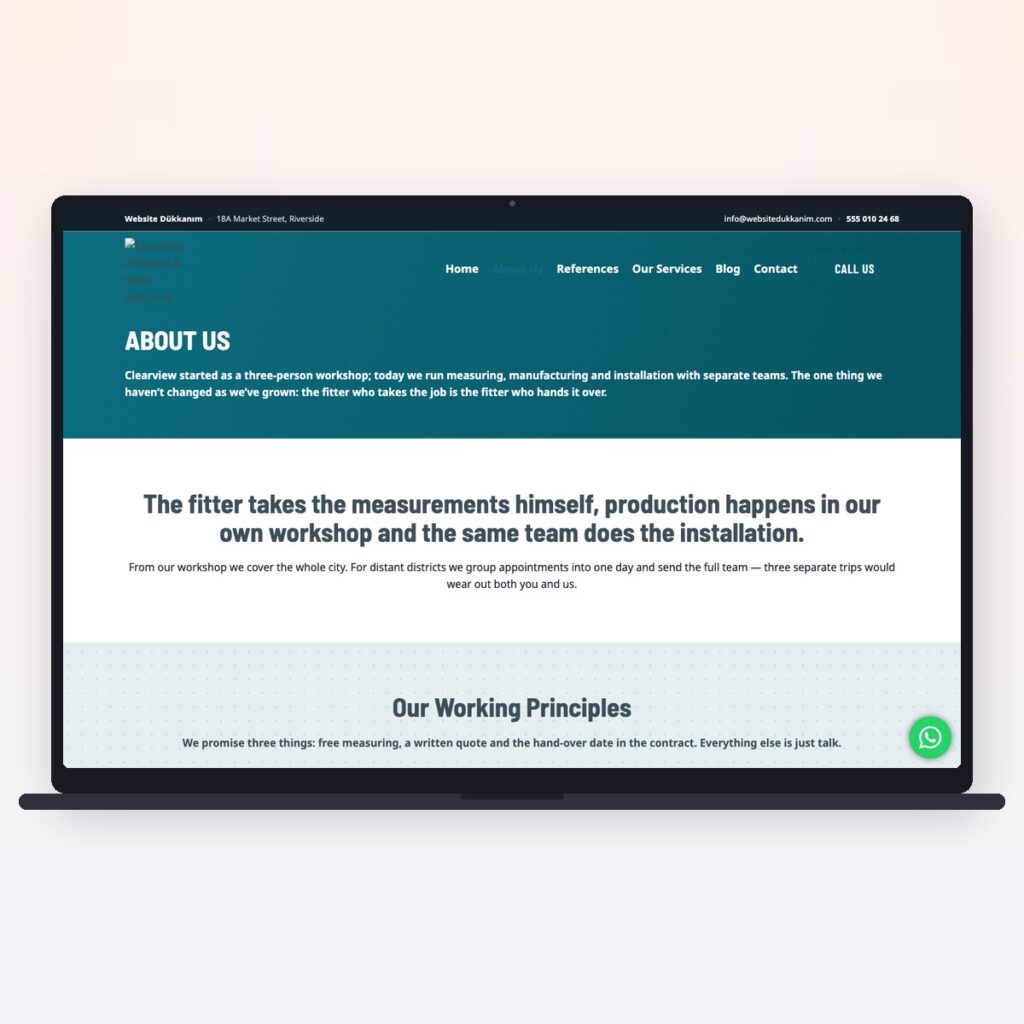 Windows & Glass Systems — önizleme