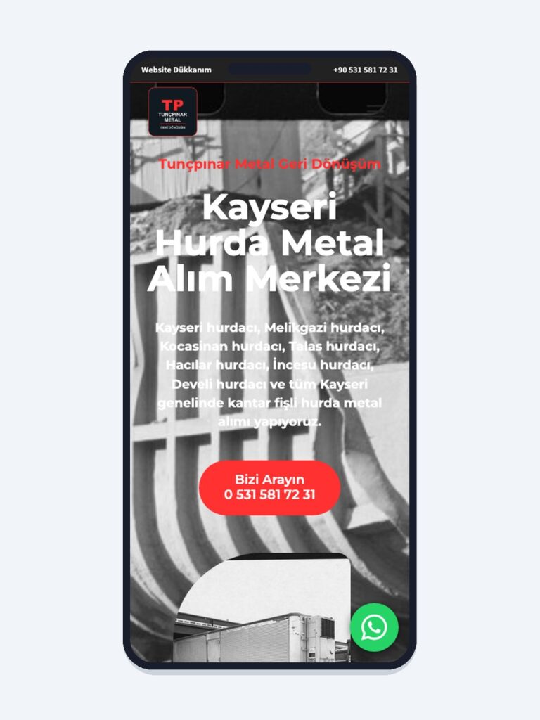 Geri Dönüşüm Tesisi
