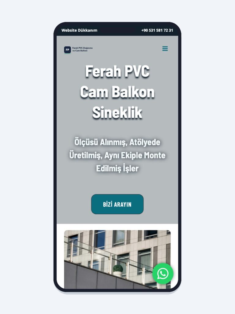 PVC Doğrama & Cam Balkon