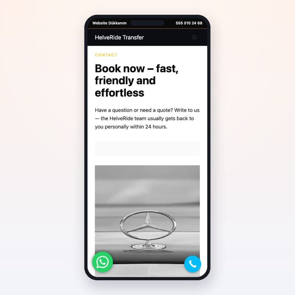 Transfer & Personenverkehr — önizleme