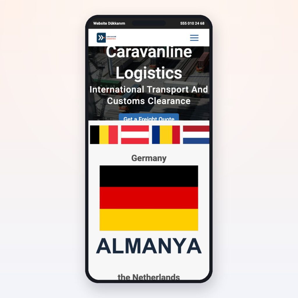 Logistics & Freight — önizleme