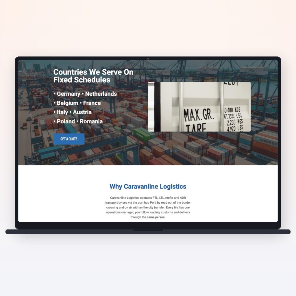 Logistics & Freight — önizleme